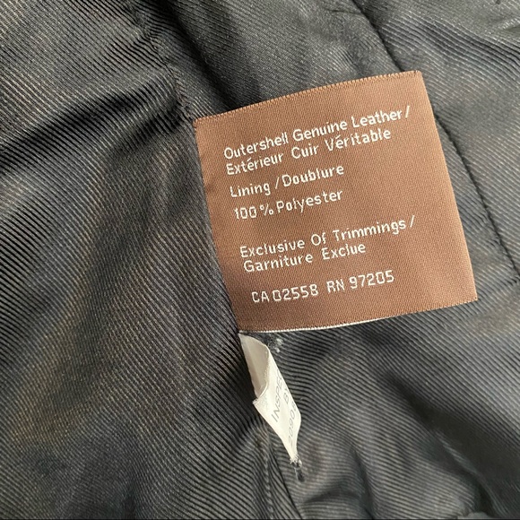 Danier leather jacket 3XS - Picture 4 of 5